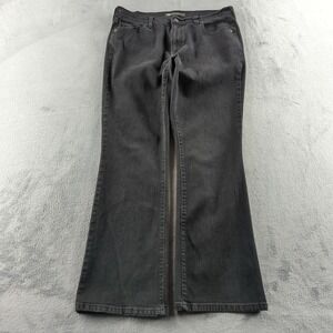 Levis Jeans Womens 14 (Fits 33x29) Black Faded 515 Bootcut Stretch Denim Cotton